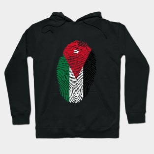 Jordan Flag On A Finger print | Love Jordan Hoodie